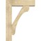 Ekena Millwork Legacy Block Rough Sawn Bracket w/ Offset Brace, Douglas Fir, 8"W x 30"D x 42"H BKT0806X30X42LEC05RDF - alternate 4